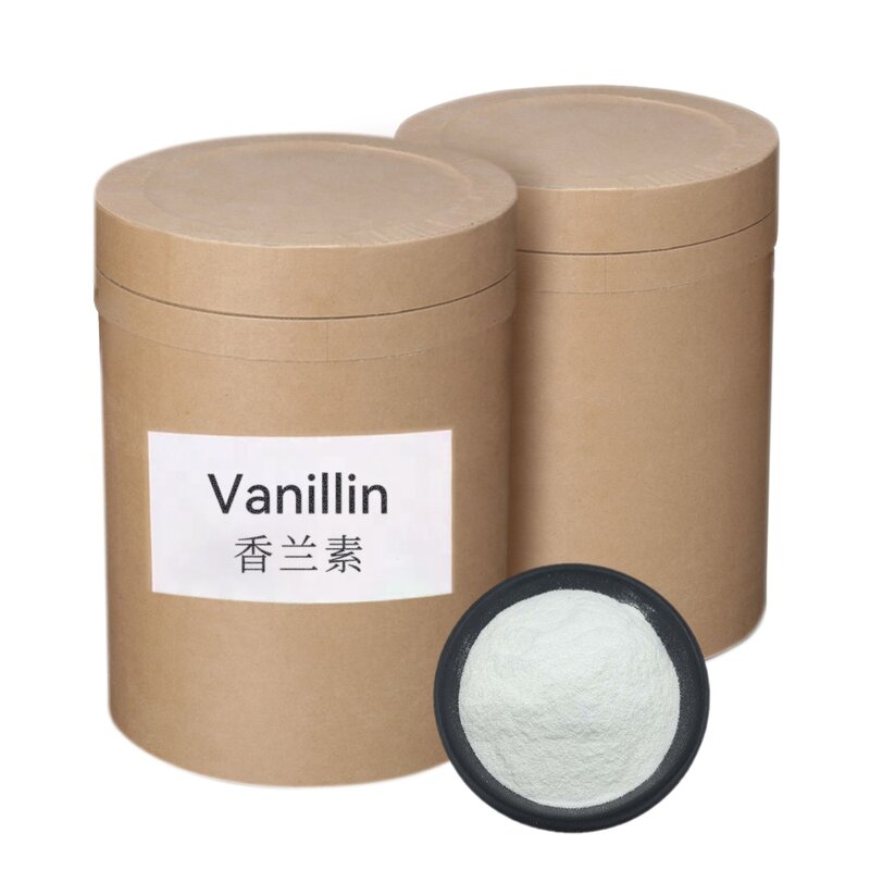 Vanillin Powder Manufacturer - Food Grade 25kg Package Top Selling