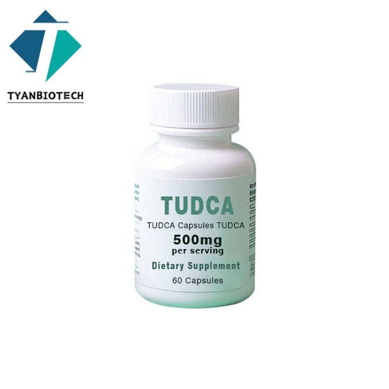 TUDCA Capsules - Factory Supply 500mg Tauroursodeoxycholic Acid Supplement