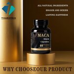 Black Maca Root Capsules - OEM 10000mg High Quality Herbal Supplement