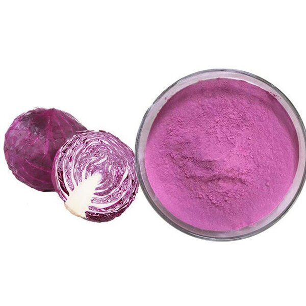 Red Cabbage Powder - E60 Food Grade FCC Certified 25kg Drum Coloring Agent