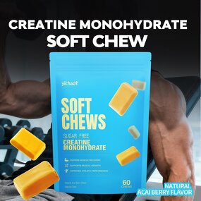Creatine Chew Manufacturer - Sugar Free Monohydrate for Sports & Private Label