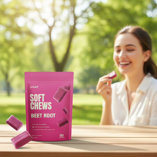 Beetroot Soft Chews Manufacturer - Sugar Free Vegan Gummy & ODM OEM
