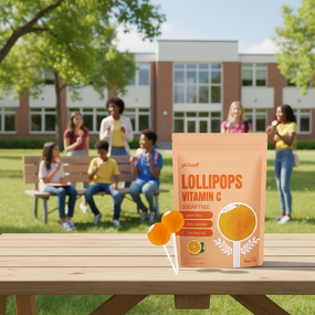 Vitamin C Lollipop Manufacturer - Sugar Free Immune Supplement for Kids & Private Label