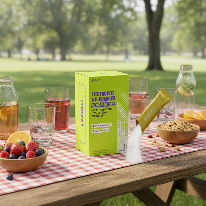 Electrolytes Powder Manufacturer - Hydration with B-Complex for Adults Men Women