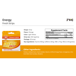 Caffeine Oral Strips Manufacturer - Energy Mint Candy ODF & Customized Label