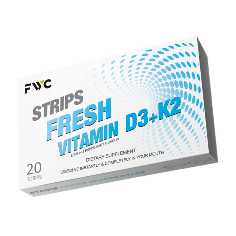 Vitamin D3 K2 Strip Manufacturer - Portable Food Supplement & OEM ODM