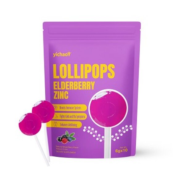 Elderberry Zinc Lollipop Manufacturer - & OEM ODM