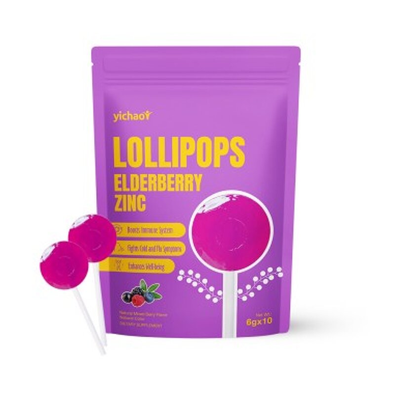 Elderberry Zinc Lollipop Manufacturer - & OEM ODM