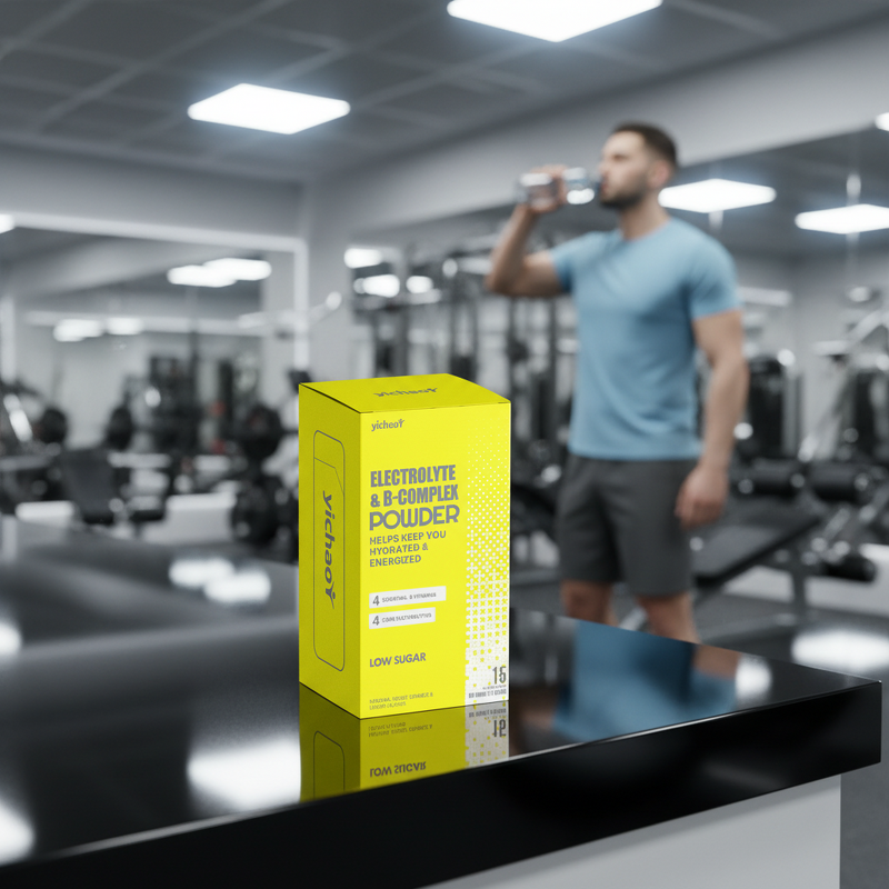 Electrolytes Powder Manufacturer - Low Sugar Hydration with B-Complex for Adults