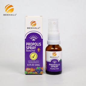 Propolis Manufacturer New Bulk Alcohol-Free Propolis Spray for Oral Hygiene ODM