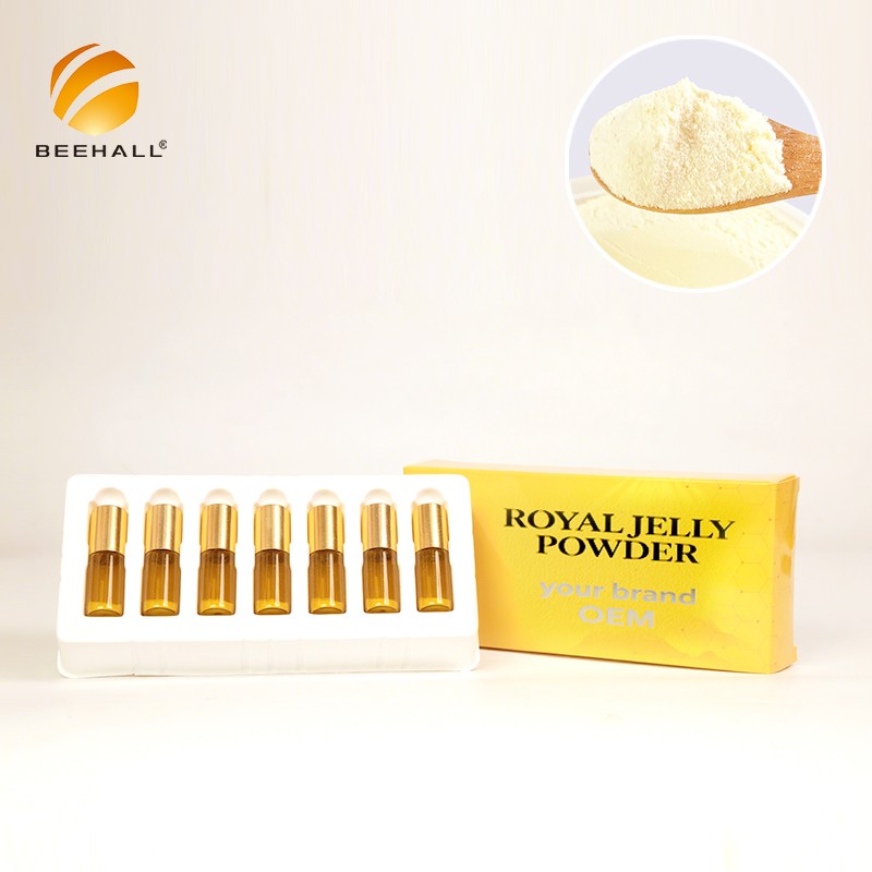Royal Jelly Supplier NOP EOS Certified Wholesale Royal Jelly Powder 10-HDA 4.0% OEM