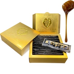 Bee Products Manufacturer Custom Logo Royal Bee Complex Honey with Ginseng Wholesale