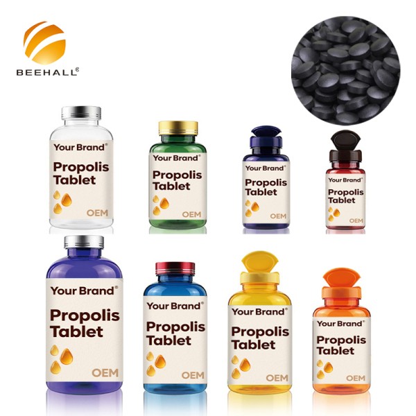 GMP Factory Certified 250mg Bee Propolis Tablets Wholesale Price