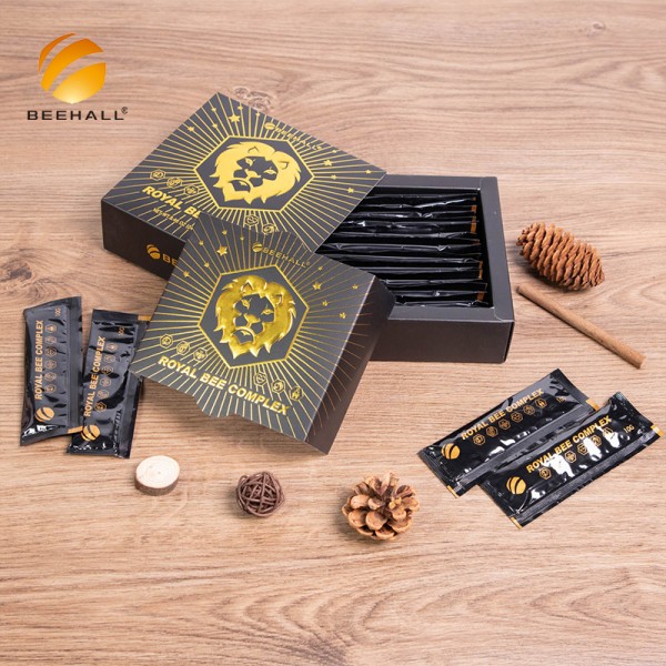 Health Products Wholesaler Royal Bee Complex Royal Jelly Honey with Ginseng Factory Direct