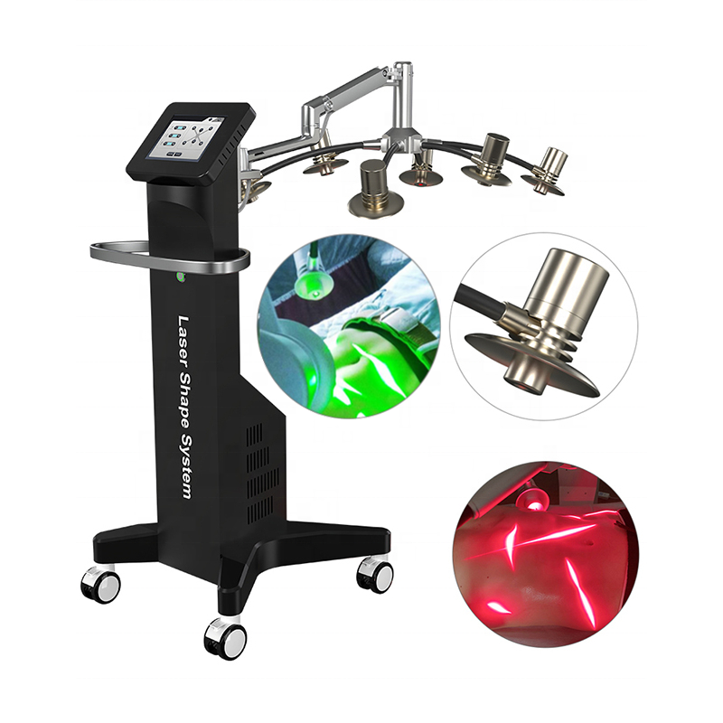 Laser Body Sculpting Manufacturer - BOWKET 300W 6D Standing Fat Burning 532nm 635nm Green Red