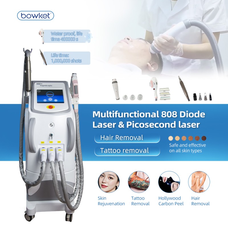 OPT IPL Manufacturer - 3in1 Hair Removal RF Skin Tightening Tattoo Removal for Face Home Use