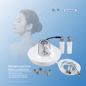 Portable Dermabrasion Factory - BOWKET 3 in 1 Diamond Peeling Machine Vacuum Blackhead Remover
