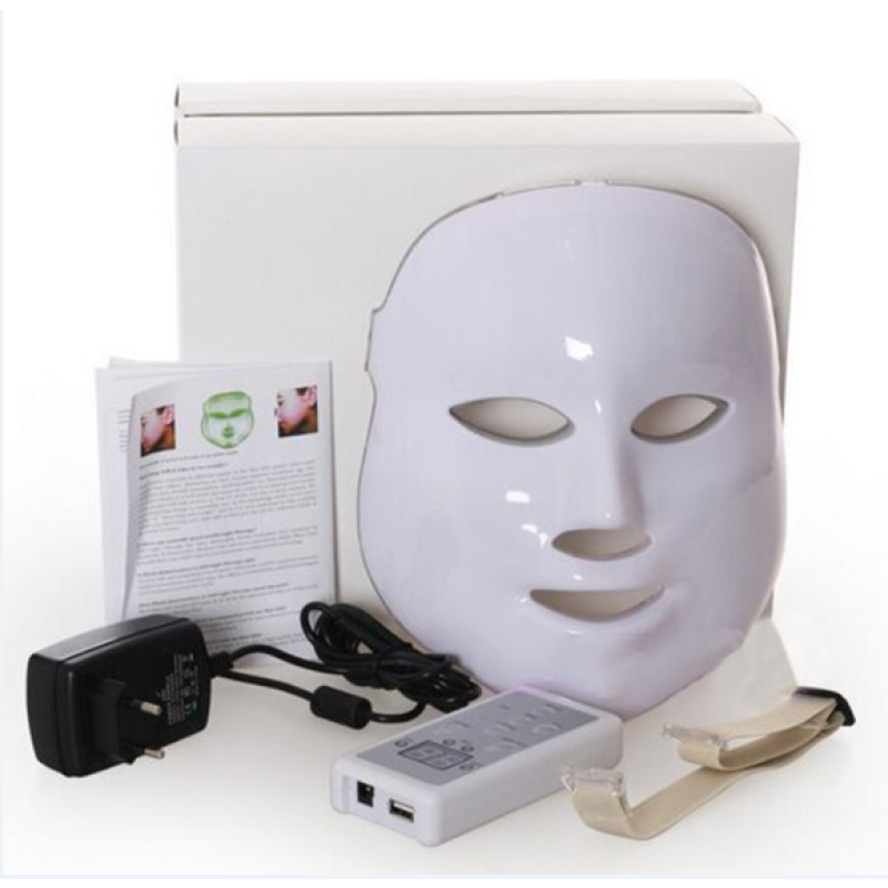 Beauty Mask Factory - 7 LED Colorful for Home Use Facial Light Therapy Acne Whitening Treatment