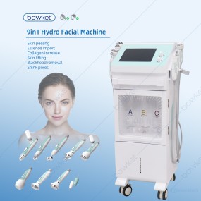 Multi-Function Beauty Manufacturer - BOWEKT 9-in-1 Ion Oxygen Hydro Ultrasonic Facial Skin