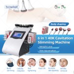 Cellulite Reduce Machine Manufacturer - 6 in 1 Ultrasonic Slimming Cavitation Face Sculpting Tool