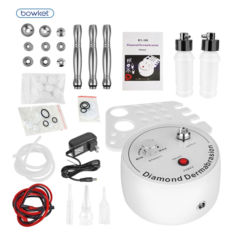 Diamond Microdermabrasion Factory - BOWKET Vacuum Spa Jet Peel Wrinkle Remover Moisturizer for Nose