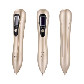 Plasma Pen Manufacturer - 9 Level Face Spot Pen Gold Color Plasma Freckle Mole Removal Pen