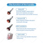 Ultrasonic Slimming Manufacturer - BOWKET 6 in 1 Cavitation Cellulite Reduce Face Sculpting Tool