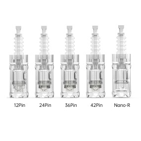 Derma Pen Cartridge Manufacturer - BOWKET A10 Dermapen Needles 12 24 36 42 Nano Tips Microneedling