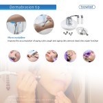 Portable Dermabrasion Factory - BOWKET 3 in 1 Diamond Peeling Machine Vacuum Blackhead Remover