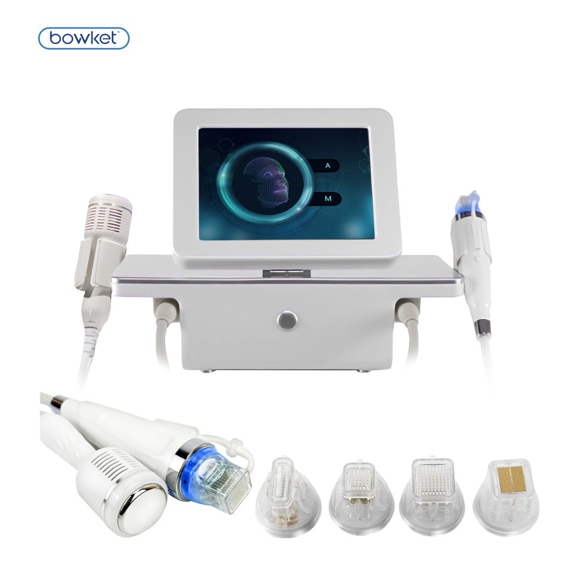 RF Skin Lifting Factory - Device with Microneedle Wrinkle Remover Skin Rejuvenation Firming Tightening