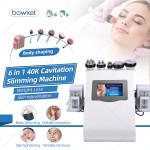 Ultrasonic Slimming Manufacturer - BOWKET 6 in 1 Cavitation Cellulite Reduce Face Sculpting Tool