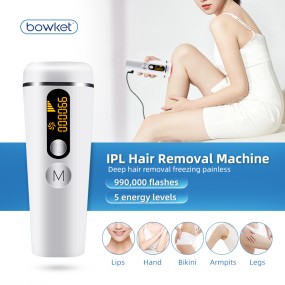 Portable Hair Removal Factory - BOWKET Mini Handheld IPL and Laser Technology for Home Use