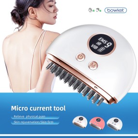 Electric Meridian Brush Manufacturer - BOWKET EMS Microcurrent for Facial Lymphatic Massage Home Use