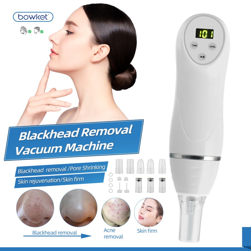 Diamond Dermabrasion Factory - BOWKET Vacuum Machine for Facial Pore Deep Cleaning Acne Blackhead
