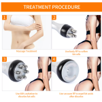 Professional Beauty Equipment Manufacturer - Vacuum Roller Ultrasound Cavitation Machine 5in1