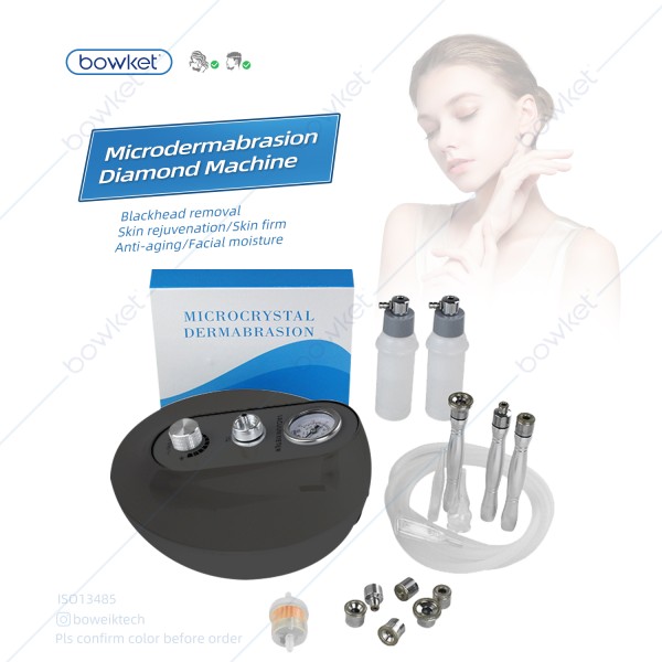 Professional Face Machine Factory - BOWKET 3-in-1 Hydra Silk Peel Microdermabrasion Vacuum Suction