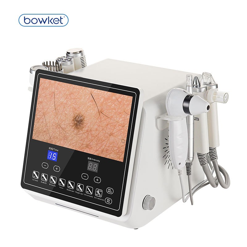 Multifunctional Facial Factory - BOWKET 8 in 1 Deep Cleaning Hydro Facial Skin Analysis Machine