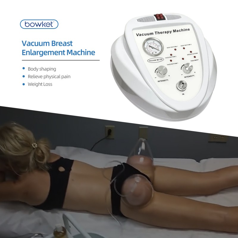 Vacuum Therapy Factory - Bowket Breast Enhancer Massager Hip Lifting Butt Massager for Weight Loss