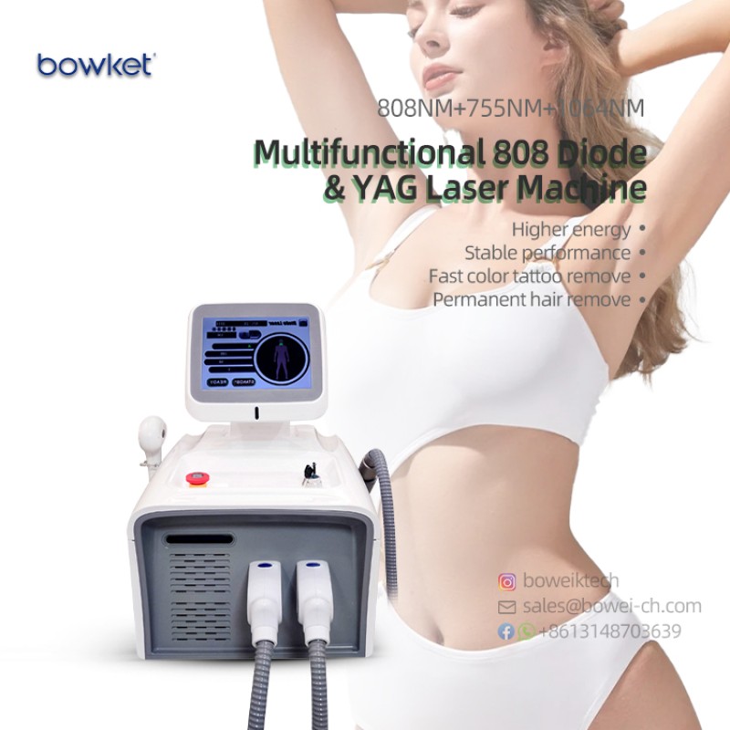 Multi-Function Laser Manufacturer - Portable Nd Yag Diode Picosecond Tattoo Hair Removal Machine