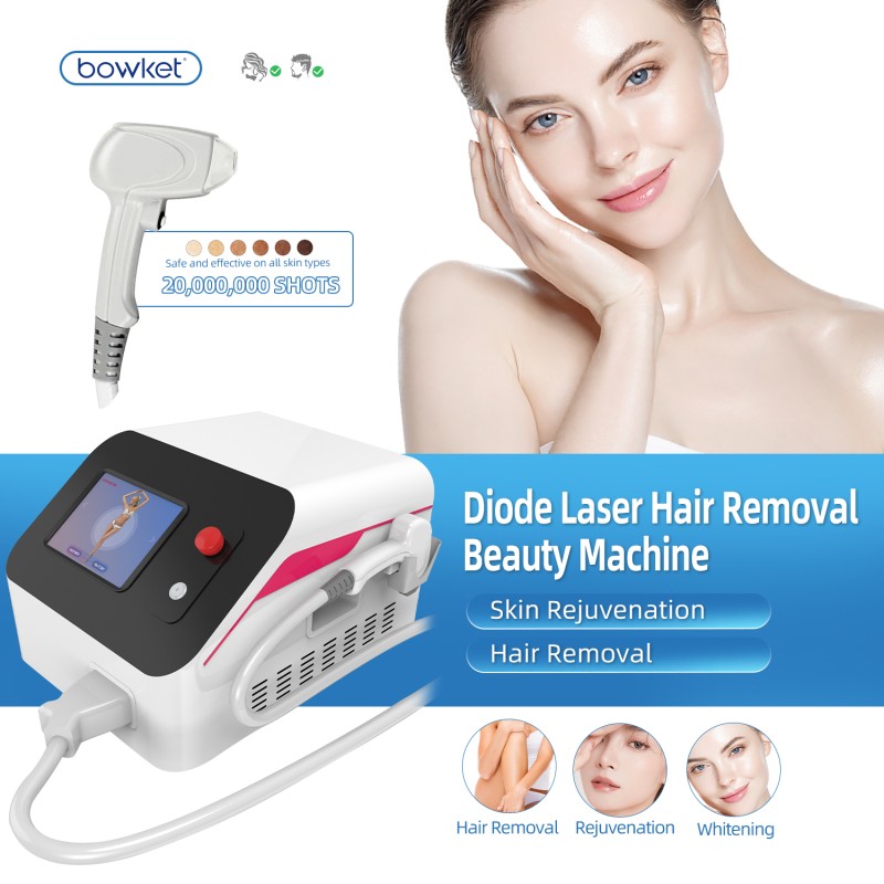 Laser Hair Removal Manufacturer - BOWKET Permanent 755 808 1064nm Diode Laser Device