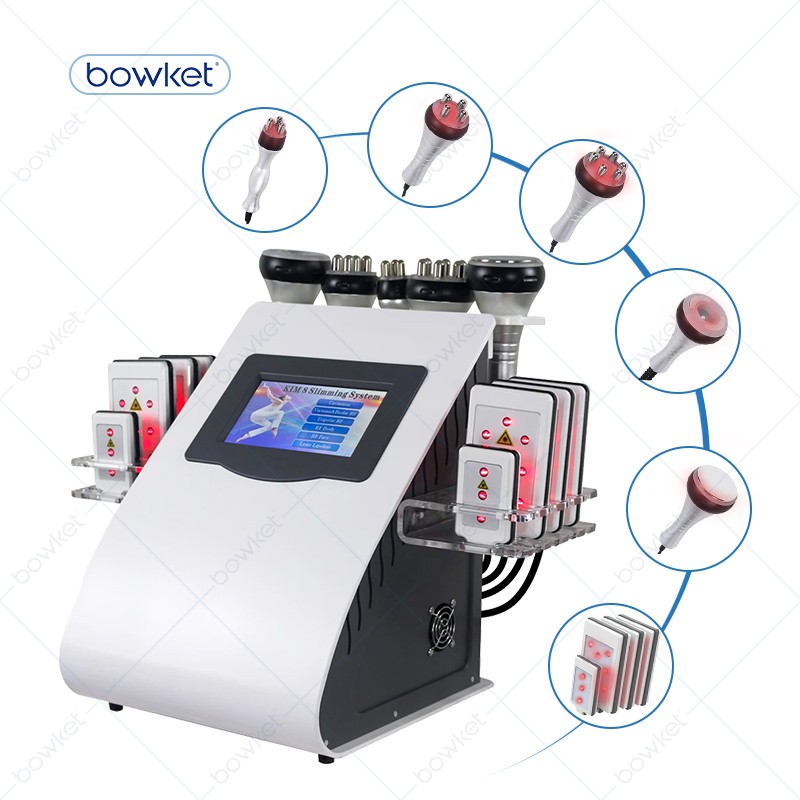 Cellulite Reduce Machine Manufacturer - 6 in 1 Ultrasonic Slimming Cavitation Face Sculpting Tool