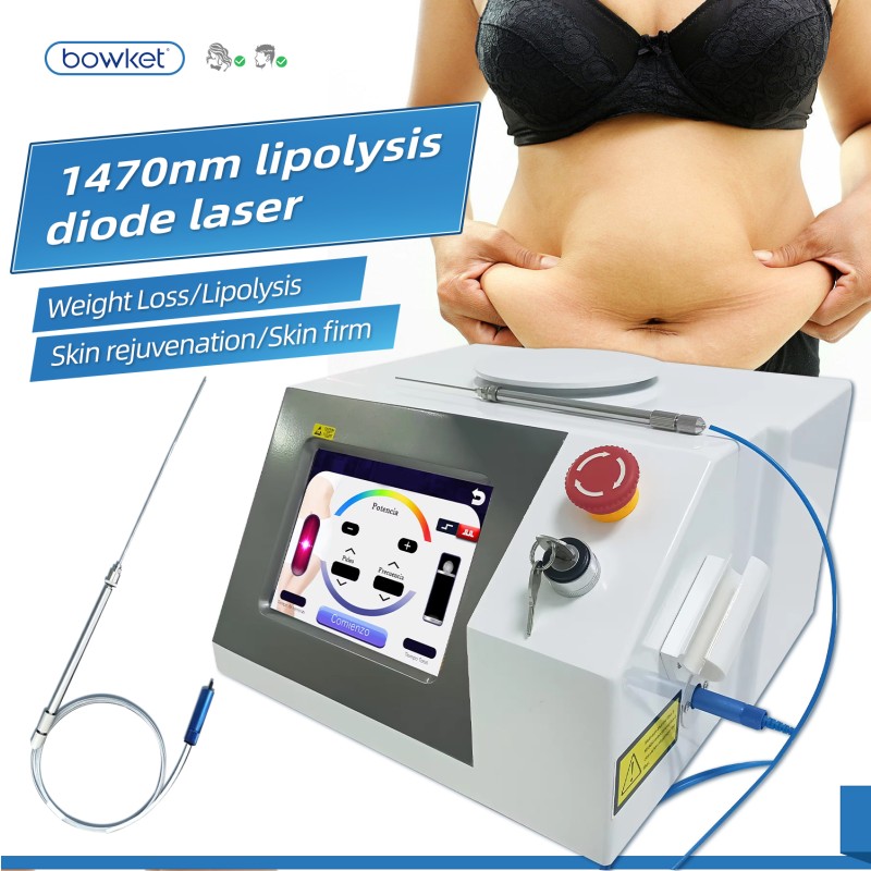 1470nm Laser Manufacturer - Bowket Machine for Weight Loss Skin Tightening Wrinkle Removal Home Use