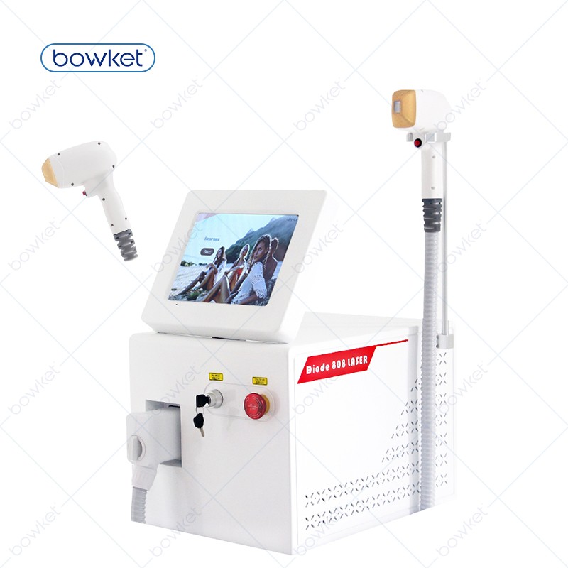 Portable Hair Removal Manufacturer - BOWKET 3 Wave Length Painless 755 1064 808nm Diode Laser