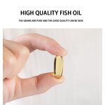 Fish Oil Omega 3 Capsules - OEM 1000mg Crude Bulk Health Care Product