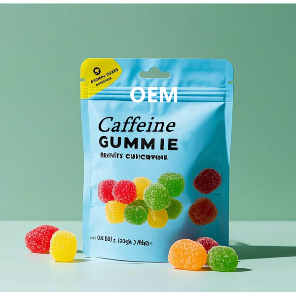 Caffeine Energy Gummies - OEM Private Label Pre Workout Brain Muscle Booster