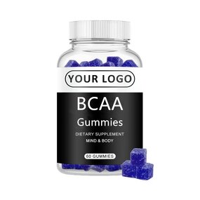 BCAA Amino Acids Gummies - Best Post Workout Bodybuilding Energy Supplement