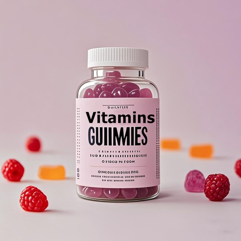 Vitamin C Gummies - Private Label Ascorbic Acid Skin Whitening Supplement