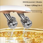 Face Slimming Device Manufacturer - Home V-Shaped EMS Microcurrent Lifting Firming Double Chin Electric Facial