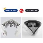 2026 4D Neck Massager - U-Shape EMS Heating Compression Cervical Kneader