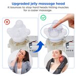 2025 Electric Neck Massager - Shiatsu Heat Deep Tissue Muscle Relaxation